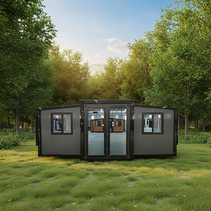 Casas Modulares Inteligentes de Contenedores de Enví<span class=keywords><strong>o</strong></span> de 20 pies, Expandibles, Prefabricadas de Acero, Residenciales, Tipo Dúplex, con 4 Baños, Cocina y 2 Pisos - Product Image 1