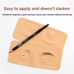 Coussin en silicone imperméable pour la pratique du tatouage PMU, idéal pour l'entraînement au maquillage des sourcils, pour les académies de beauté et les débutants. - Product Image 4