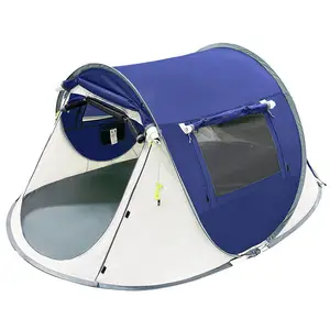 Tente automatique ultralégère pour 2 personnes, randonnée, pop-up, en Nylon, voyage en famille, anti-moustique