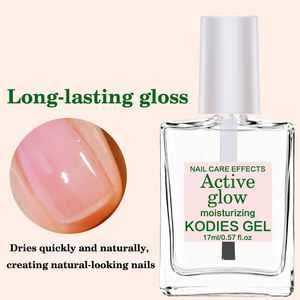 KODIES GEL – Traitement Actif Herbal Éclatant pour <span class=keywords><strong>Ongles</strong></span>, <span class=keywords><strong>Durcisseur</strong></span> Hydratant à Séchage Rapide, Traitement Nail Art, Finition Super Brillante, Correcteur d'<span class=keywords><strong>Ongles</strong></span> - Product Image 2