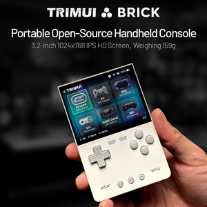 Console de <span class=keywords><strong>jeu</strong></span> portable rétro Trimui Brick, système Linux, écran IPS de 3,2 pouces, 1024x768, 400 ppp, 3000 mAh, lecteur de jeux vidéo portable - Product Image 6