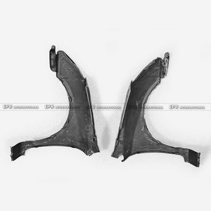 Guardabarros delantero de carbono estilo OE, compatible con Honda Civic EP3, para volante a la izquierda (LHD) y a la derecha (RHD), ajuste universal. - Product Image 2