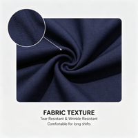 Conjunto de Ropa de Trabajo de Alta Visibilidad Antiestática de Poliéster con Franjas Reflectantes, Resistente a las Manchas, Duradero, para Reparación de Automóviles, Fábrica, Unisex