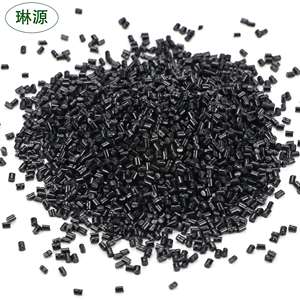 環境にやさしいLDPE/ HDPE PPプラスチック着色ペレット50% CaCO3フィラー含有量黒マスターバッチ - Product Image 2