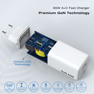 เครื่องชาร์จโทรศัพท์มือถือ Type C 65W ระบบ CE Hors KC Grs อะแดปเตอร์ที่ชาร์จแบบสากล PD 3.0 QC GAN ที่ชาร์จเร็ว65W สำหรับ iPhone - Product Image 6