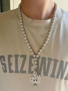 10 מ "מ בלינג עם חרוזים שרשרת זהב rinestone שרשרת סוודרים ערבית שרשרת סוודרים ערבית שרשרת סוודרים ערבית - Product Image 3