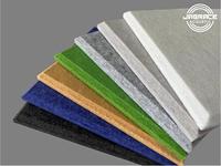 Panneau mural en feutre PET de 12 mm, panneaux acoustiques insonorisants pour murs, panneaux acoustiques Akupanel, marchés en ligne chinois