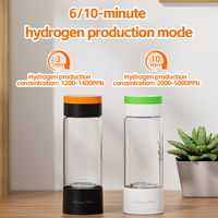 Bouteille d'eau hydrogénée personnalisée avec logo, générateur d'hydrogène intelligent portable rechargeable, filtre, tasse, bouteille d'eau riche en hydrogène