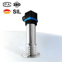Transmisor de Presión de Diafragma a Ras de Nivel CE/SIL, Sanitario, con Conexión Tri-Clamp, Salida 4-20mA, Acero Inoxidable 316L, para Alimentos y Lácteos