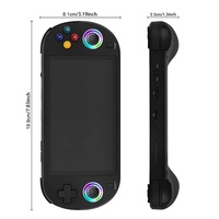 Console de jeu portable M22 P, écran IPS de 5,0 pouces, manette Wi-Fi, système Linux, lecteur de jeux vidéo portable, N909 Dual Core 3000mAh