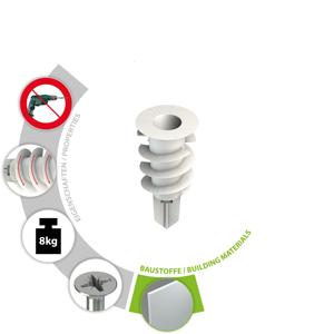 TOX <b>Plasterboard</b> wall plug Spiral 32 - Product Image 4