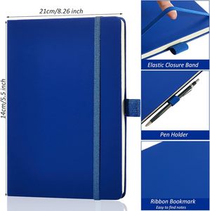 High Quality Business Office Lined Personalized Printed PP/PU Leather Custom <b>A5</b> Hardcover Promotional <b>Notebook</b> 80 Sheets EN71 - Product Image 2