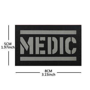 Life Star Rescue Snake Infrared IR Iron-On Identification MEDIC Tactical <span class=keywords><strong>Morale</strong></span> <span class=keywords><strong>Patch</strong></span> for HAT在庫あり - Product Image 3