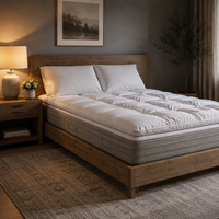 Surmatelas en coton de style hôtel 5 étoiles, épaissi, chaud, respirant, lavable, anti-acariens, antibactérien, usage hospitalier