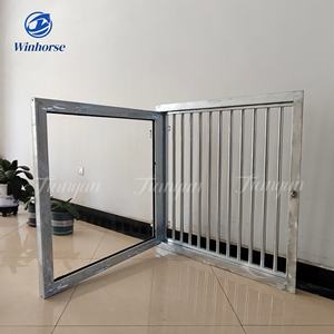 Ventana para Establo de <span class=keywords><strong>Caballos</strong></span> de Acero Galvanizado por Inmersión en Caliente con Marco Antioxidante, Ventana para Establos para Centro Ecuestre, Uso Duradero - Product Image 5