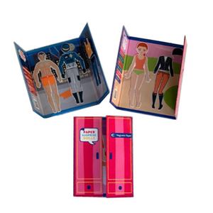Muñeca de Papel Magnética para Jugar a Vestir con Impresión Personalizada - Product Image 6