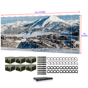 Ngoài trời cho thuê LED hiển thị 6x3 m p2.604 2.6 mét Led cho thuê Màn hình Bảng điều chỉnh IP65 đánh giá cho giáo dục sử dụng - Product Image 5