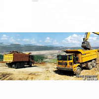 Camion à benne basculante minier LGMG MT60 MT86 MT86H MT95 MT95H Euro 2 6x4 avec haute qualité