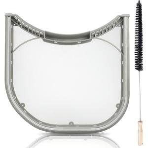 Filtro de tela anti-pelusas de 12.2in x 11.6in x 7.6in para secadoras con accesorio de cepillo - Product Image 2