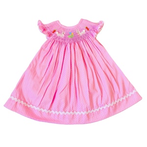 Macacão Infantil YIHUI Estilo Fofo de Verão Atacado, Bordado em Algodão Xadrez, Respirável e Confortável - Product Image 6