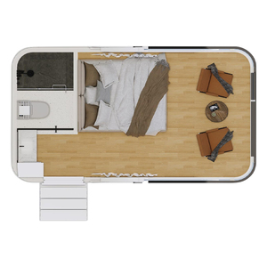 Không Gian Cách Âm Có Thể Gập Lại Ngủ Hộp Cabin Viên Nang Khách Sạn <span class=keywords><strong>Container</strong></span> Nhà Phòng Sentry Hộp Bảo Vệ Nhà - Product Image 6