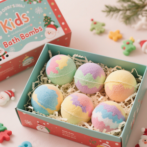 Ensemble <span class=keywords><strong>de</strong></span> bombes <span class=keywords><strong>de</strong></span> bain pour enfants <span class=keywords><strong>de</strong></span> Noël, jouets surprise Père Noël/Renne pour enfants, formule végétalienne et sans danger pour <span class=keywords><strong>la</strong></span> peau |   Personnalisation <span class=keywords><strong>de</strong></span> marque privée/OEM - Product Image 5