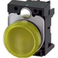 Nouvelle lampe indicatrice universelle 3SU1102 6AA30 1AA0 3SU1 102, jaune, kit d'automatisation industrielle, programmation PLC dédiée