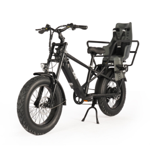 Vélo Électrique Parent-Enfant ZUMI 48V 500W <span class=keywords><strong>avec</strong></span> Siège Bébé Arrière, Frein Hydraulique, Pneus Larges, Moteur Bafang et Batterie au Lithium pour les Déplacements Urbains - Product Image 2