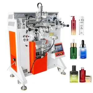 DM water bottle printing machine cosmetic tube uv cup cylindrical silk screen printing machine