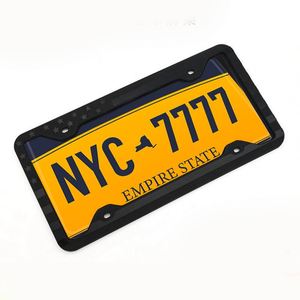 Soft Silicone <b>License</b> Plate <b>Frames</b> for USA Cars Easy Installation - Product Image 2