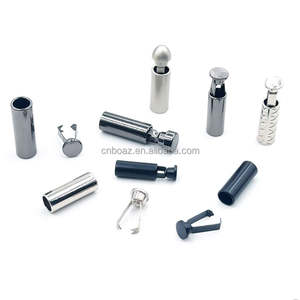 कस्टम शॉलेस टिप्स हेड और कॉर्ड्स एंड मेटल एग्लेट्स बेलनाकार प्रतिस्थापन सिर जूते के कपड़े कॉर्ड अंत स्टॉपर के लिए - Product Image 1