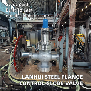 โรงงาน LANHUI ขายตรง วาล์วลดแรงดันแบบ Globe พร้อมหน้าแปลนสแตนเลส ANSI/API สำหรับงานน้ำอุณหภูมิสูง - Product Image 2