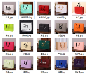 Sacs cadeaux écologiques de luxe imperméables beiges personnalisés avec ruban et logo imprimé, 100 pièces, petits sacs en carton pour bougies - Product Image 6