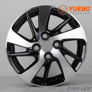 Cerchi in Lega di Alluminio Forgiato Stile OEM YUEBO 14/15 Pollici Nuovi Adatti per Vios <span class=keywords><strong>FS</strong></span> L ET 20mm/30mm/40mm 100mm Design Personalizzabile - Product Image 4