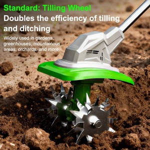Mini Cultivadora Agrícola Inalámbrica NEOBRISKEN, Batería de Litio de 5AH, Máquina para Desherbar, Remover Troncos y Aflojar la Tierra N806, Batería de 5AH - Product Image 2