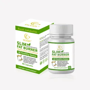 OEM Slim Fat Burner Premium Formula per la perdita di peso capsule di integratori a base di erbe disintossicanti salutari