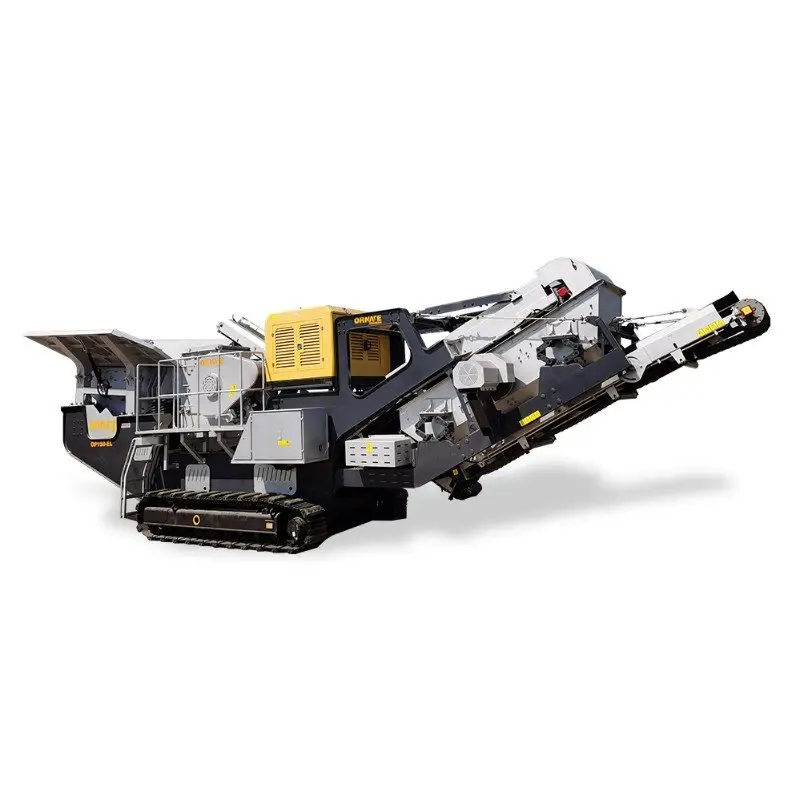 MONDE Official stone crusher OP 80LE mobile jaw crusher
