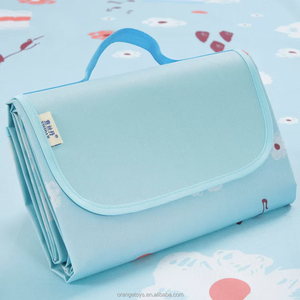 Bán buôn tùy chỉnh Dã Ngoại Mat lớn dày cuộn lên bãi biển di động Mat không thấm nước có thể gập lại Dã Ngoại Chăn in Dã Ngoại mat - Product Image 1