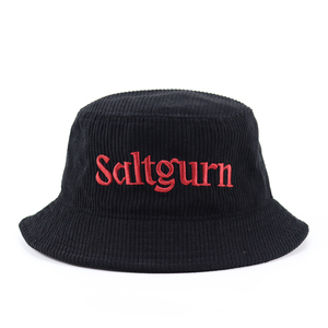Chapeau seau en <span class=keywords><strong>velours</strong></span> côtelé personnalisé logo de broderie pour hommes femmes mode extérieure cordon <span class=keywords><strong>Bob</strong></span> chapeau - Product Image 4
