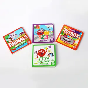 लोकप्रिय डिजाइन कस्टम मुद्रण बच्चों पुस्तक/बच्चों के लिए बच्चों के लिए रंग पुस्तक कार्ड पुस्तक