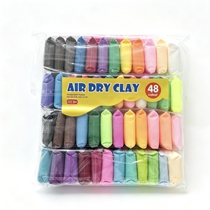 ดินน้ำมันซุปเปอร์ไลท์ 48 สี ชุดทำสไลม์ DIY พร้อมเม็ดตกแต่ง ของขวัญสำหรับเด็กอายุ 5-7 ปี - Product Image 4