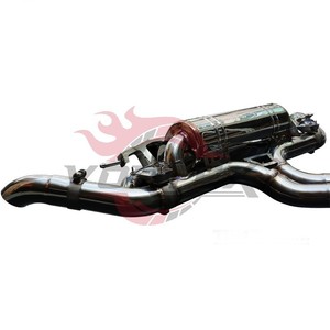 Escape Catback Valvetronic de Acero Inoxidable Vortex para AUDI Q8 3.0T 2019-2024, Silenciador Deportivo Pulido con Válvula Activa - Product Image 3
