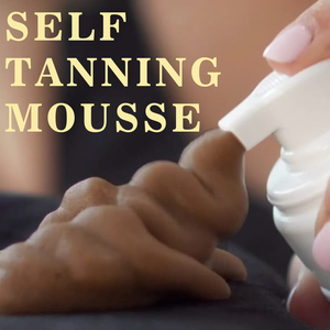Mousse autobronzante pour le corps et le visage de marque privée sans exposition au soleil Mousse de bronzage sans traces sans parfum - Product Image 2