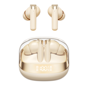 Audífonos Intrauditivos con Tapa <span class=keywords><strong>de</strong></span> Cristal Brillante, Audífonos Inalámbricos Verdaderos Estéreo Baratos con Indicador <span class=keywords><strong>de</strong></span> Batería LED y Bluetooth - Product Image 2