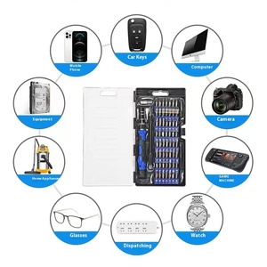 Ensembles d'outils de tournevis de précision multi-fonctions 60 en 1 pour téléphone portable et outils de travail de réparation d'ordinateur Tournevis à main - Product Image 2