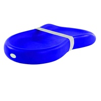 Matelas à langer et tapis de jeu en cuir PU imperméable et multi-usage pour bébé Sangle de sécurité réglable Design pliable et léger