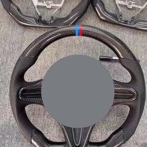 Volant en fibre de carbone personnalisé en usine pour Honda Civic sans cache d'airbag pour Honda Civic - Product Image 2