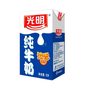 Cartone del succo del cartone del latte fatto in cina 125ml - 1000ml materiali da imballaggio asettici