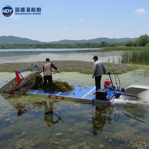 เรือขุดดูดพืชใต้น้ำระบบไฮดรอลิกสำหรับงานทำความสะอาดทะเลสาบและแม่น้ำ - Product Image 1