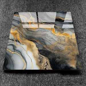 <span class=keywords><strong>Piastrelle</strong></span> di Lusso di Qualità Foshan <span class=keywords><strong>60x60</strong></span> Nero o 600 X 600 per Soggiorno, <span class=keywords><strong>Piastrelle</strong></span> Lucide Nere e Dorate <span class=keywords><strong>60x60</strong></span> - Product Image 1